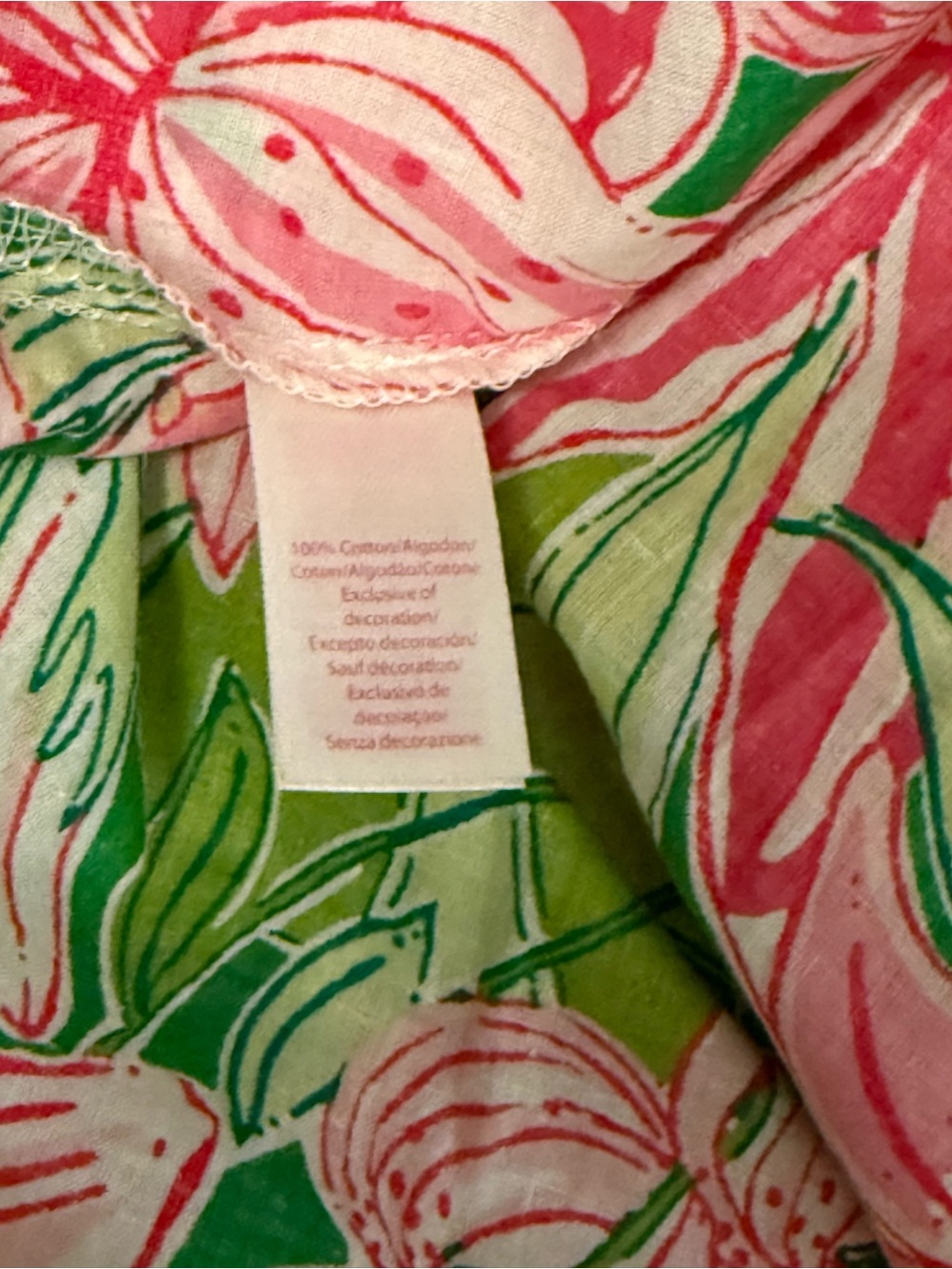 Lily Pulitzer tunic - Picture 4 of 7